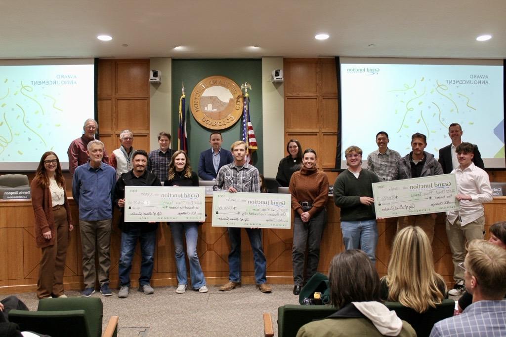 City of Grand Junction Awards Scholarships to CMU Tech Students for Innovative Accessory Dwelling Unit Design